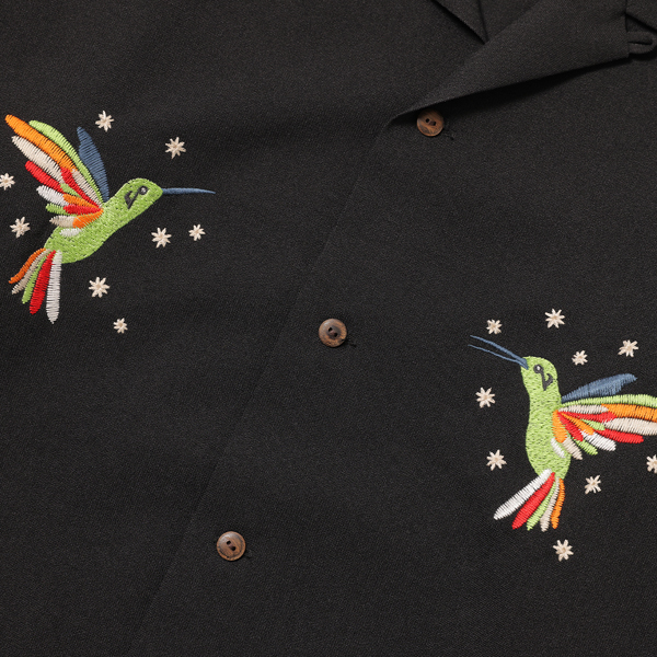 RG / HUMMING BIRD SHIRT (BLACK)