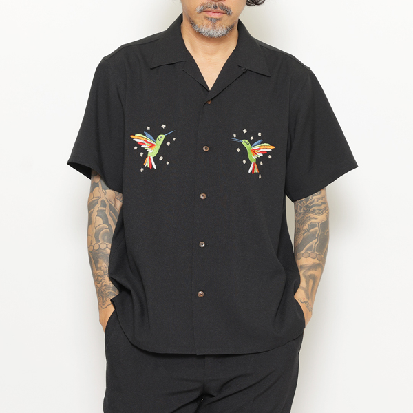 RG / HUMMING BIRD SHIRT (BLACK)