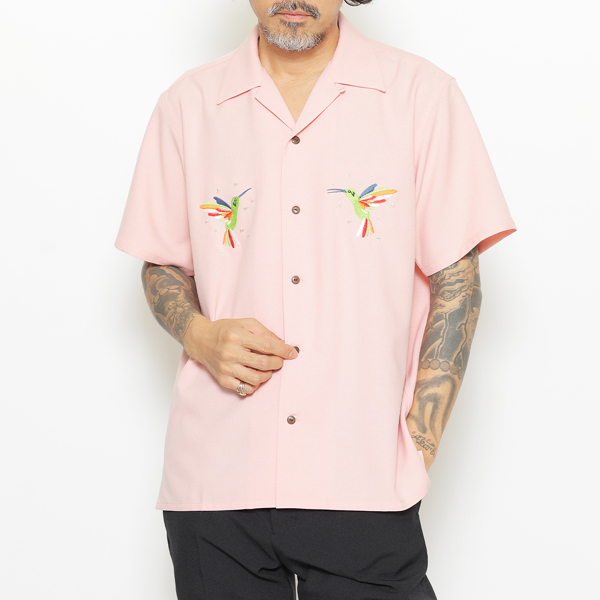 RG / HUMMING BIRD SHIRT (PINK)