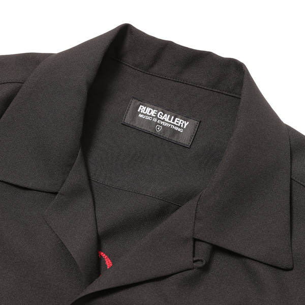 RG / CAT BOWLING SHIRT(BK)