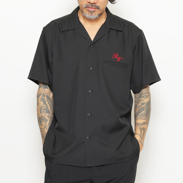 RG / CAT BOWLING SHIRT(BK)