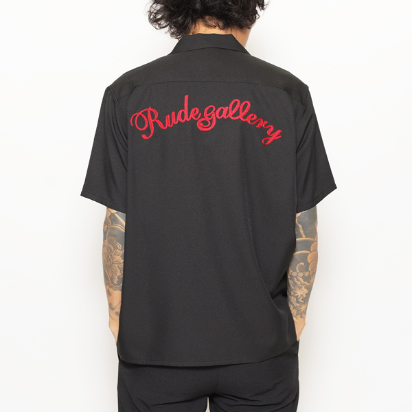 RG / CAT BOWLING SHIRT(BK)