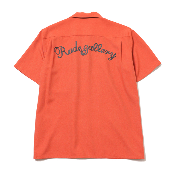 RG / CAT BOWLING SHIRT(ORANGE)