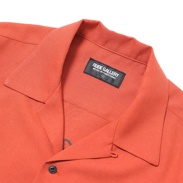 RG / CAT BOWLING SHIRT(ORANGE)