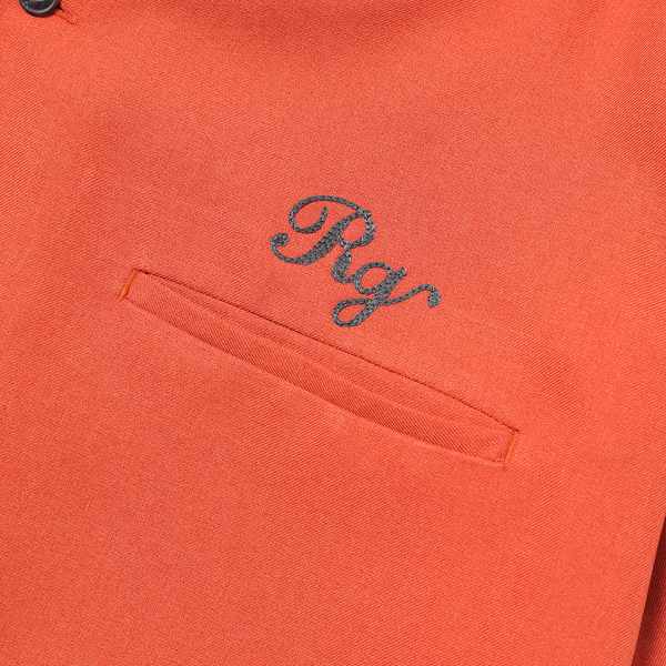 RG / CAT BOWLING SHIRT(ORANGE)
