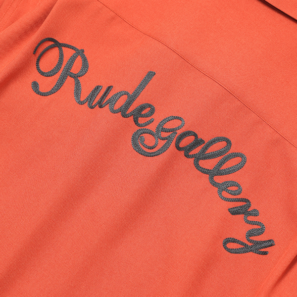 RG / CAT BOWLING SHIRT(ORANGE)