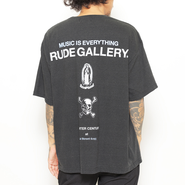 RG / MARIA&SKULL VINTAGE TEE (BK)