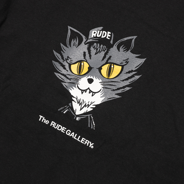 RG /BLACK CAT TEE (BLACK)