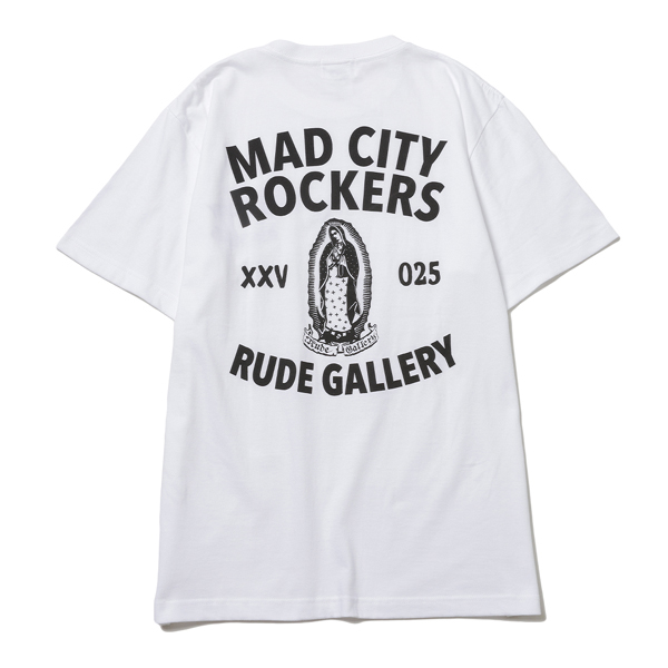 RG / MAD CITY ROCKERS MARIA STANDARD TEE (WH)