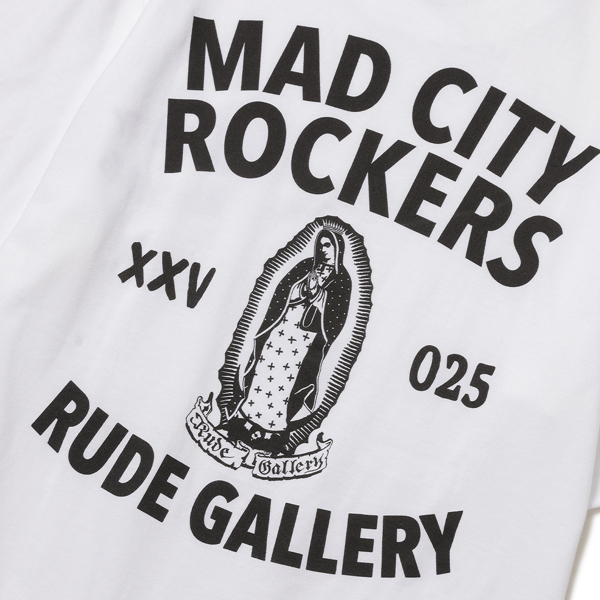 RG / MAD CITY ROCKERS MARIA STANDARD TEE (WH)