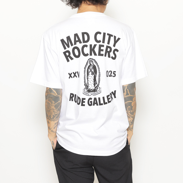 RG / MAD CITY ROCKERS MARIA STANDARD TEE (WH)