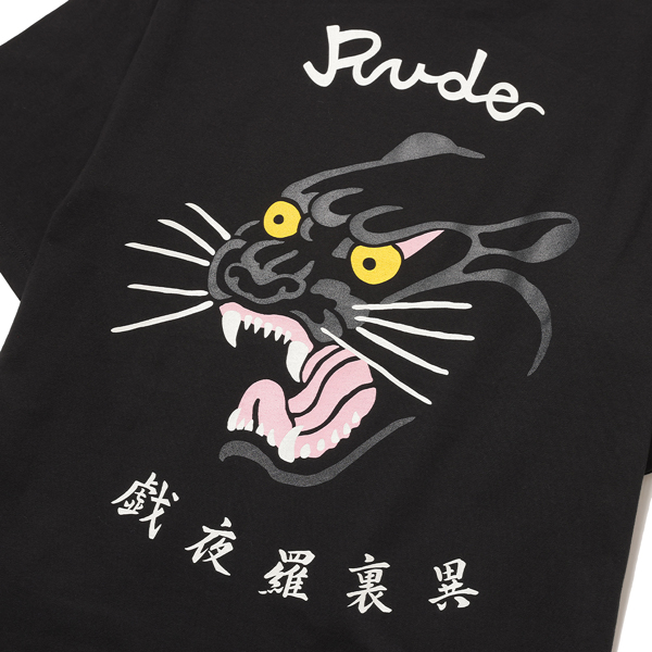 RG / BLACK PANTHER BIG TEE (BLACK)