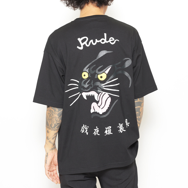 RG / BLACK PANTHER BIG TEE (BLACK)