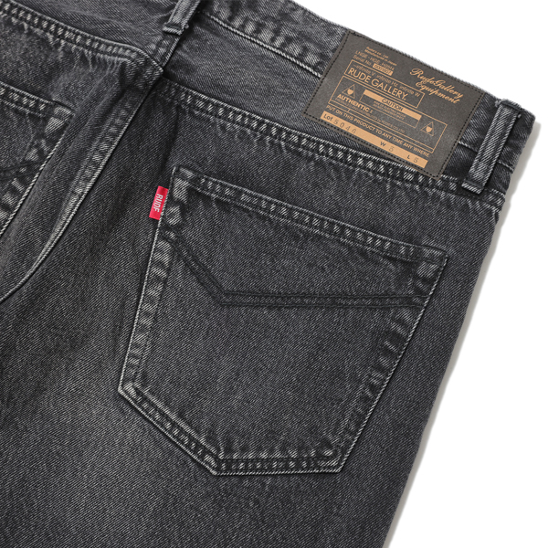 RG / VINTAGE DENIM PANTS (BLACK)