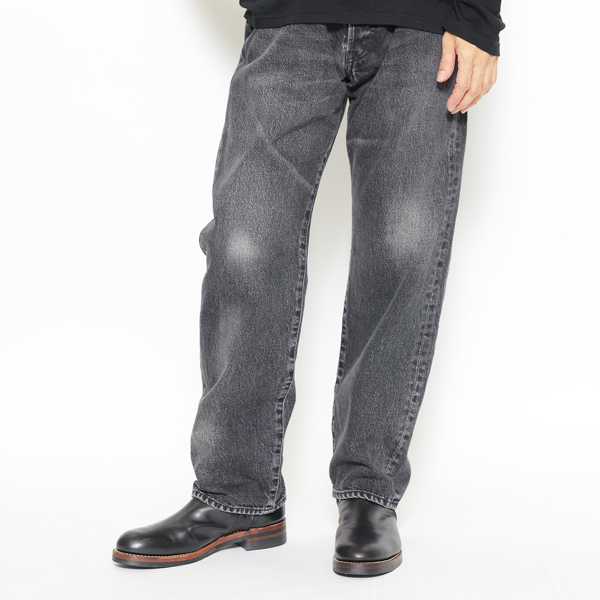 RG / VINTAGE DENIM PANTS (BLACK)