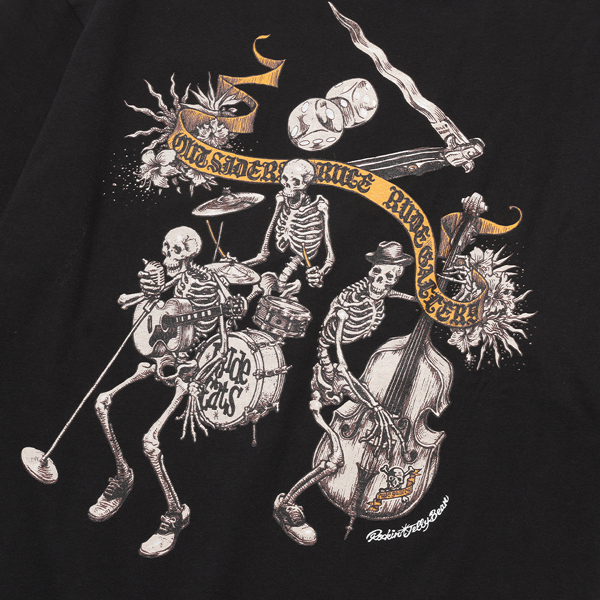 RG / RUDE CATS BIG TEE (BLACK)