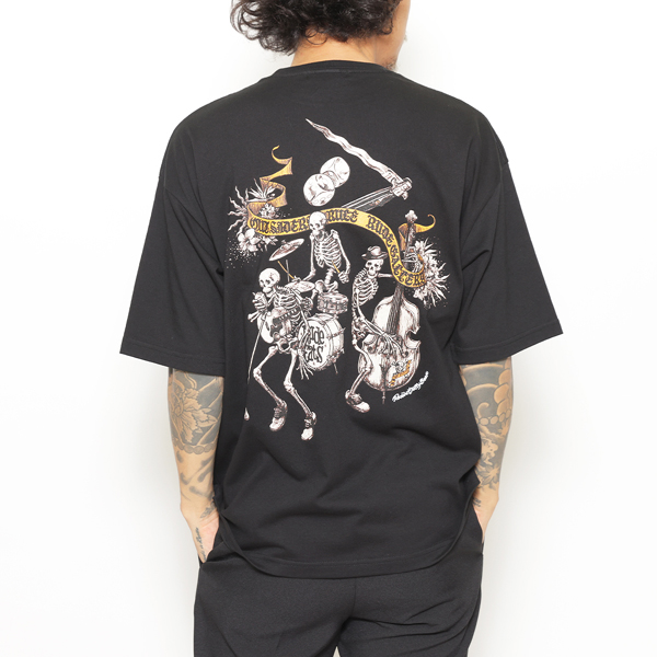RG / RUDE CATS BIG TEE (BLACK)