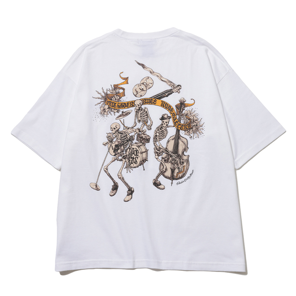 RG / RUDE CATS BIG TEE (WHITE)