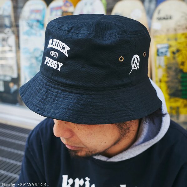 RG / LOGO BUCKET HAT - OLEDICKFOGGY(BK)