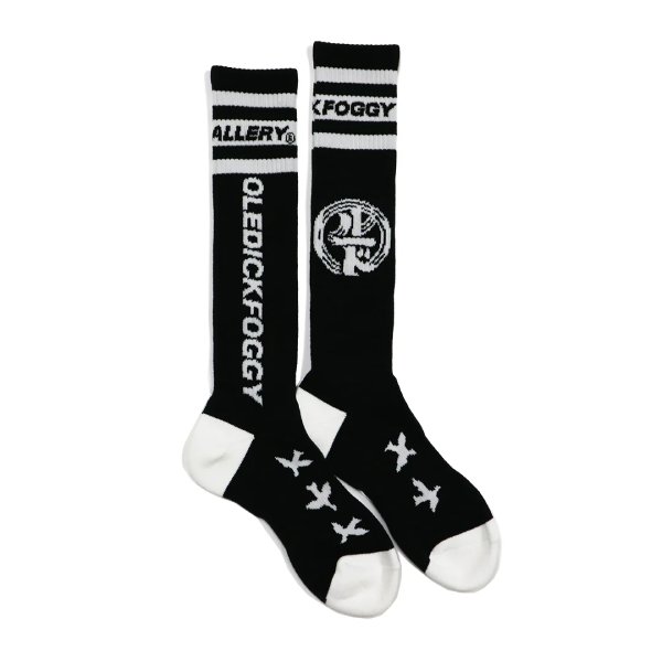 RG/ LOGO SOCKS - OLEDICKFOGGY (BK/WH) - ウインドウを閉じる