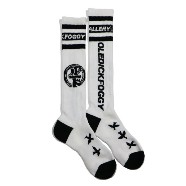 RG/ LOGO SOCKS - OLEDICKFOGGY (BK/WH) - ウインドウを閉じる