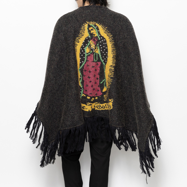 RG /MARIA KNIT PONCHO (BK/COLOR) [18778] - 55,000円 : RADIO7