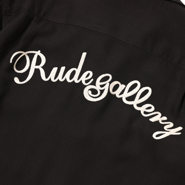 RG / CAT OPEN COLLAR LS SHIRT (BK)