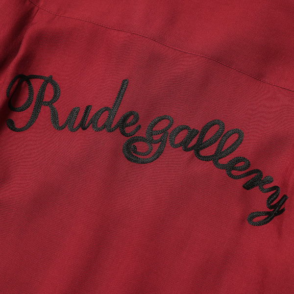 RG / CAT OPEN COLLAR LS SHIRT (BURGUNDY)