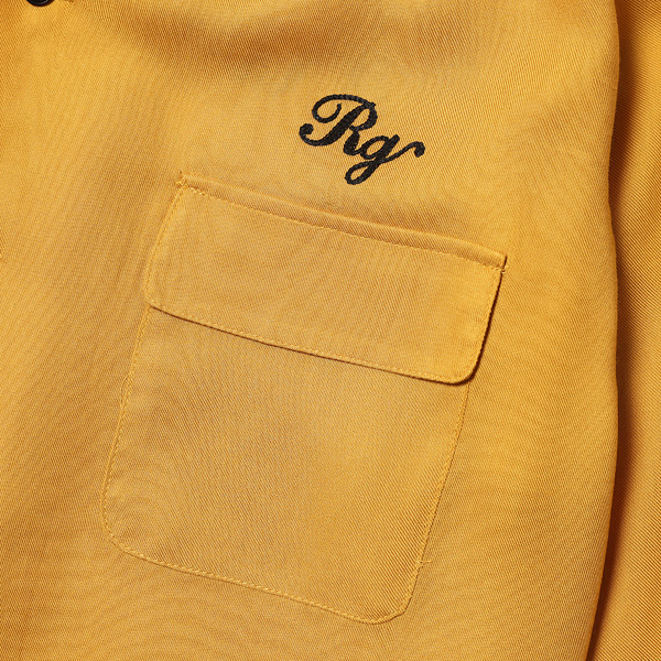 RG / CAT OPEN COLLAR LS SHIRT (MUSTARD)