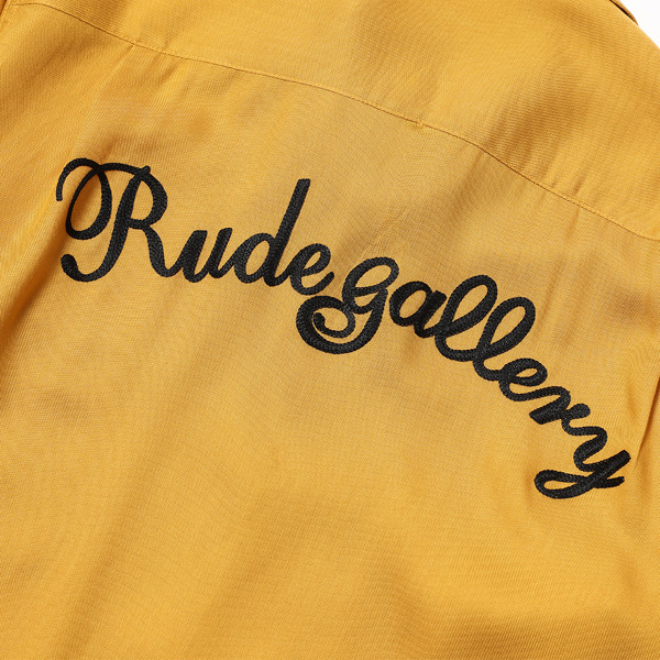 RG / CAT OPEN COLLAR LS SHIRT (MUSTARD)