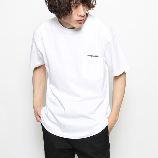 RG / LOGO PKT TEE (WH)
