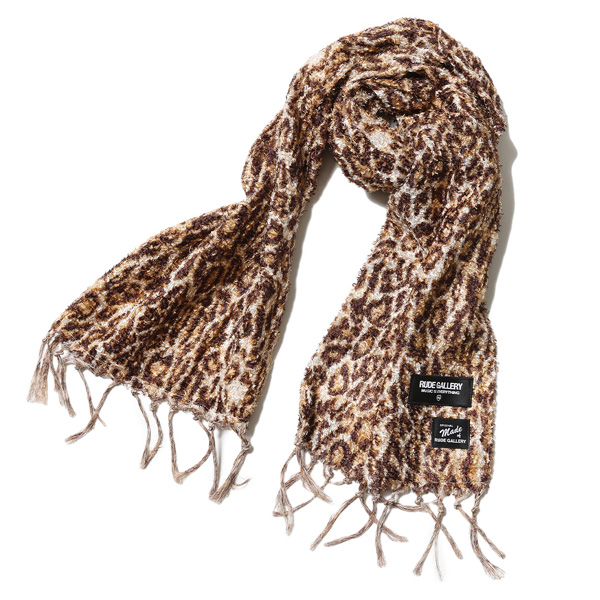 RG /LEOPARD STOLE (YELLOW)