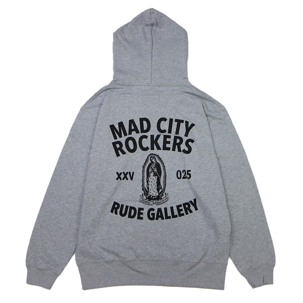 RG /MAD CITY ROCKERS MARIA HOODIE (GRAY)