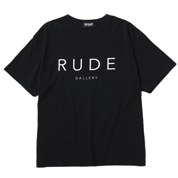 RG/ RUDE GALLERY BIG TEE (BLACK)