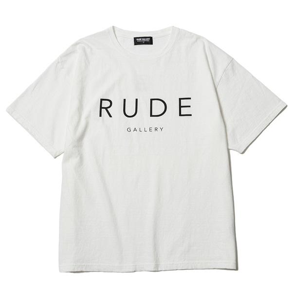 RG/ RUDE GALLERY BIG TEE (WHITE)