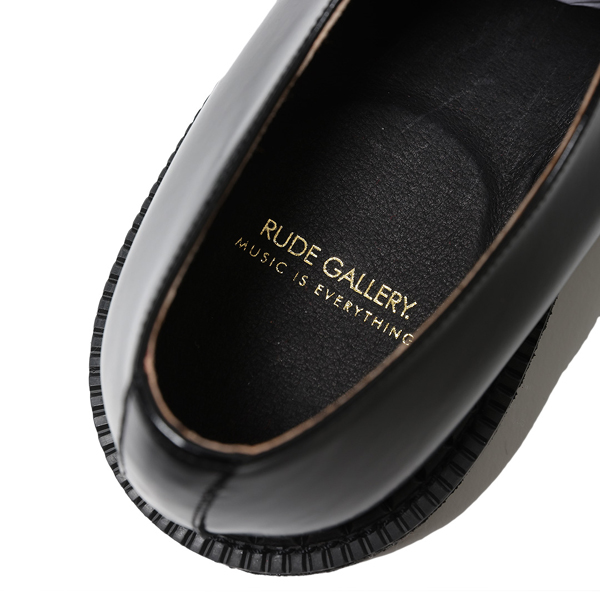 RG / ROUND TOE LOVER SHOES (BLACK) - ウインドウを閉じる
