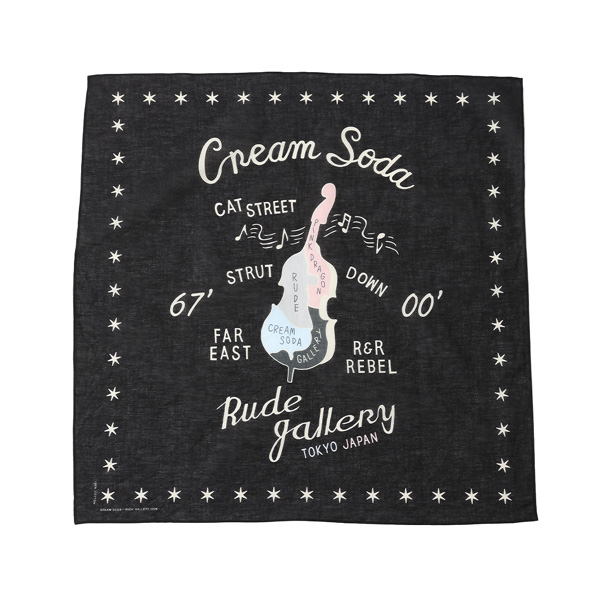 RG / CREAM SODA×RUDE GALLERY BANDANA