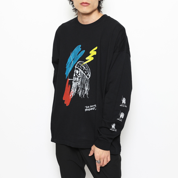 RG / SMOKING SKULL BIG LS(BLACK) - ウインドウを閉じる