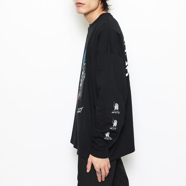 RG / SMOKING SKULL BIG LS(BLACK) - ウインドウを閉じる