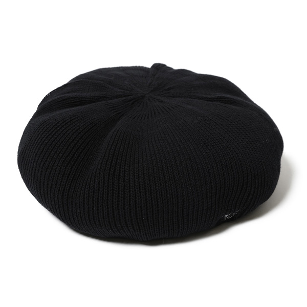RG / BASIC KNIT BERET (BK)