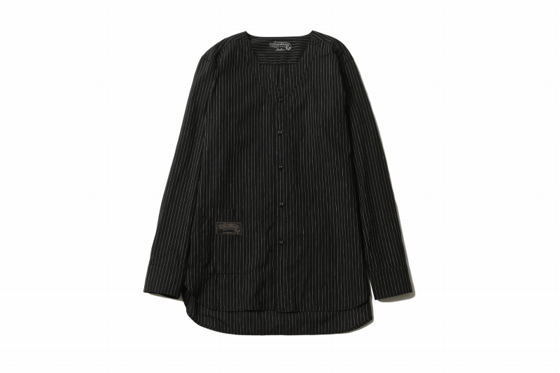 SUNDINISTA EXPERIENCE / jiNBEi STRiPe SHiRT upper (BK-STRIPE)