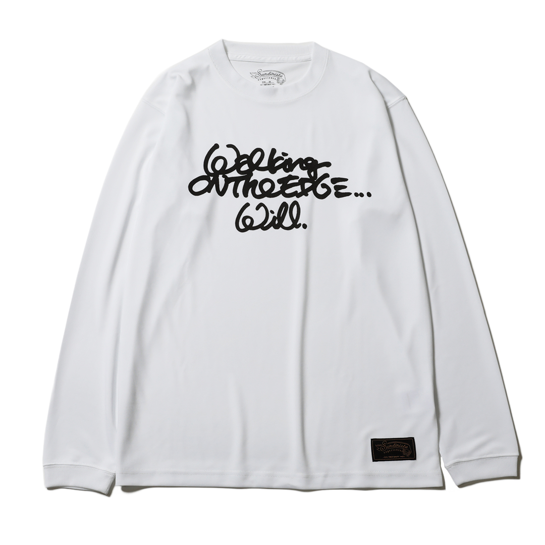 SUNDINISTA EXPERIENCE / W.O.T.E WILL -DRY LS TEE- (WH)
