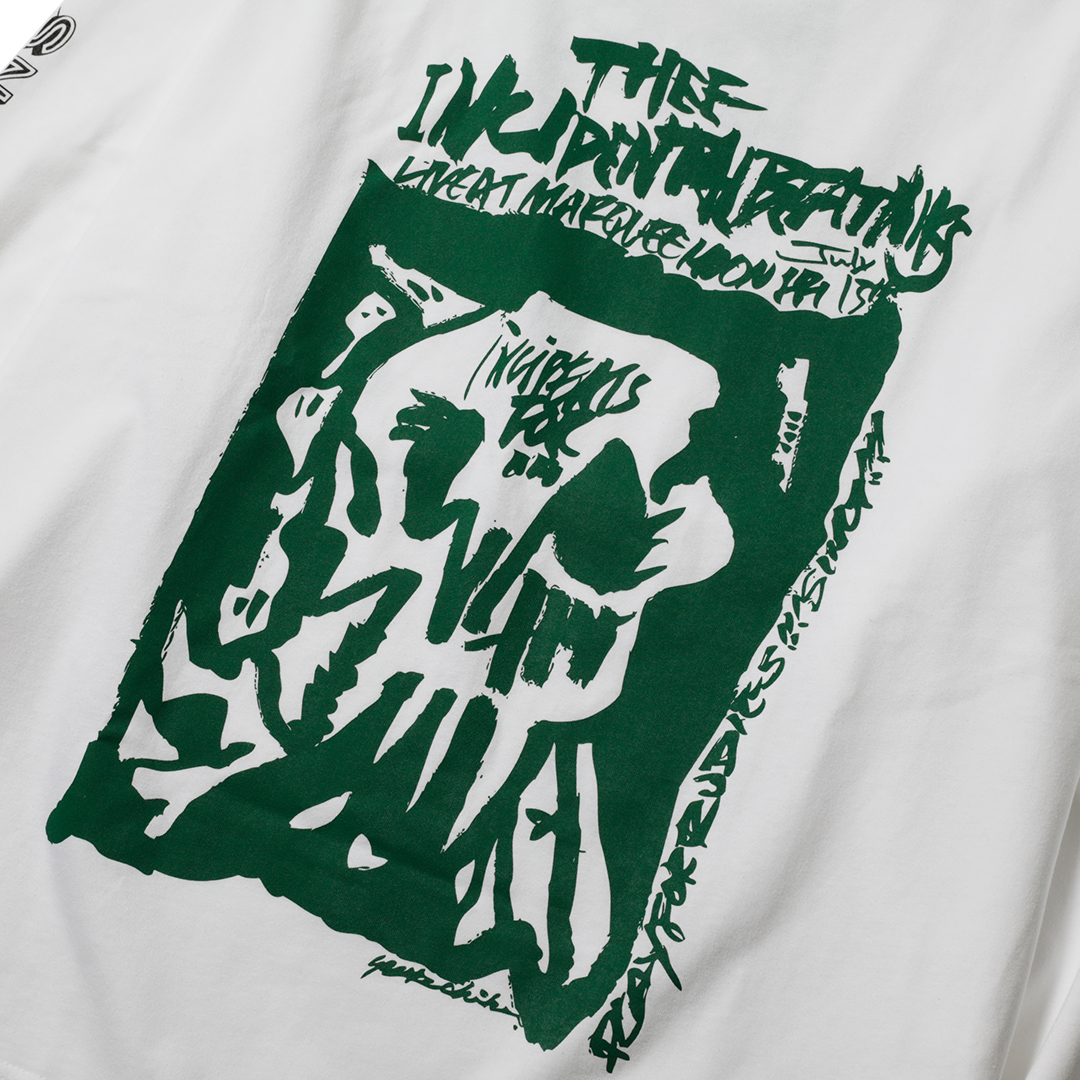 SUNDINISTA EXPERIENCE / THEE INCIDENTAL BEATNIKS GREEN LS T (WH)