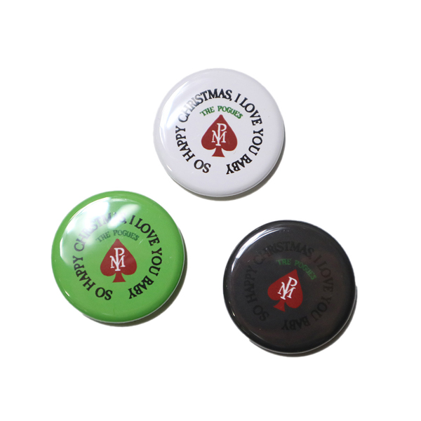 RG /THE POGUES CAN BADGE SET