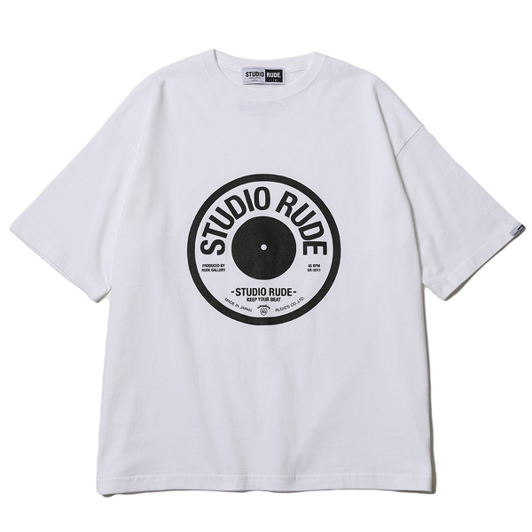 RG / CIRCLE LOGO BIG TEE (WHITE)