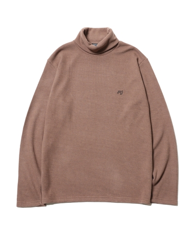 RG / BASIC TURTLE NECK KNIT LS (MOCA)