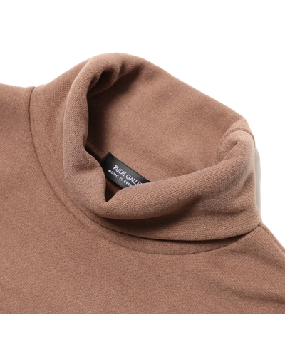 RG / BASIC TURTLE NECK KNIT LS (MOCA)