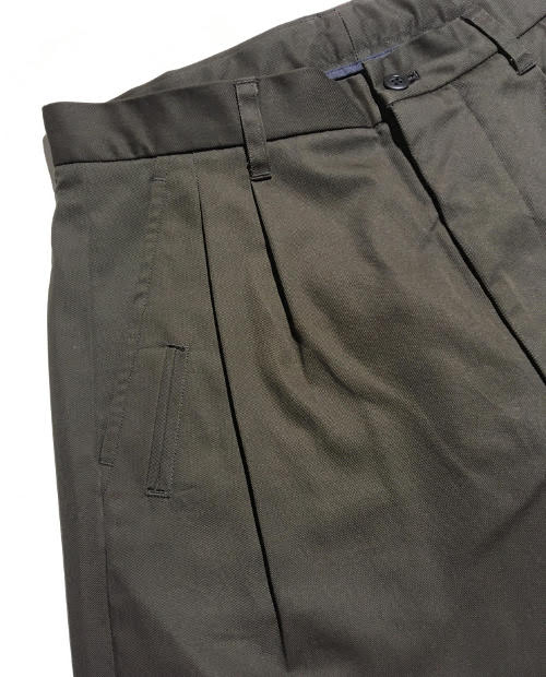 LOST CONTROL / 2TUCK CHINO TROUSERS (C.GRY) RADIO 7 別注カラー