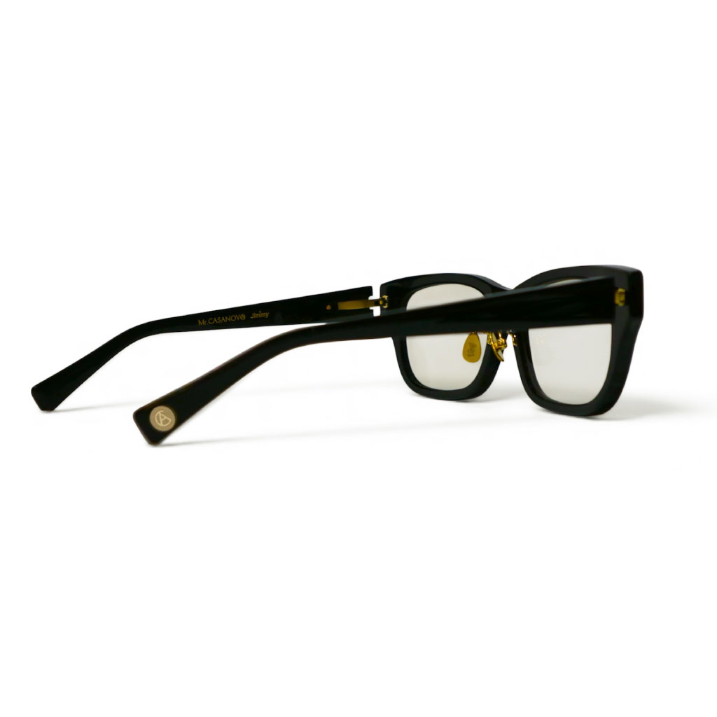 Mr. CASANOVA /JIMMY 3 BlackxGold / Light Brown Lens - ウインドウを閉じる