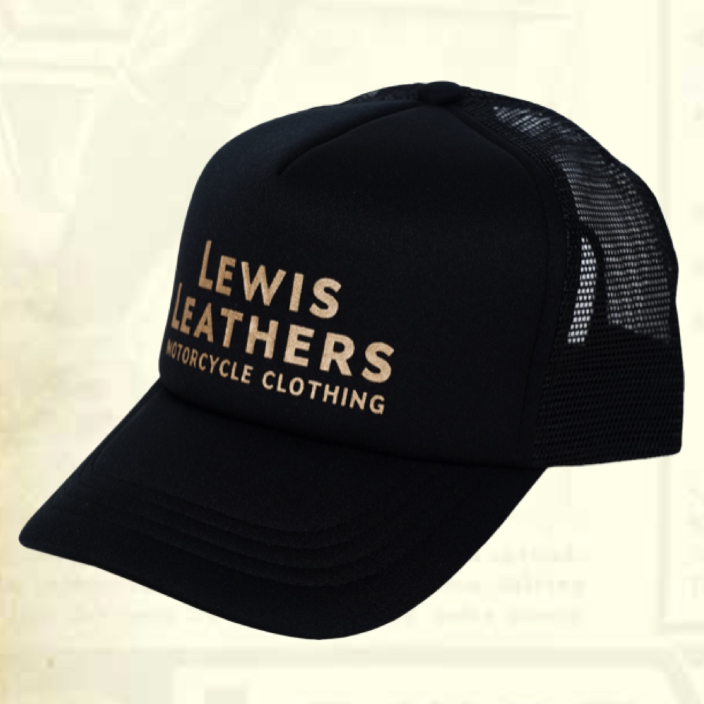 Lewis Leathers / MESH CAP (BK/BK)
